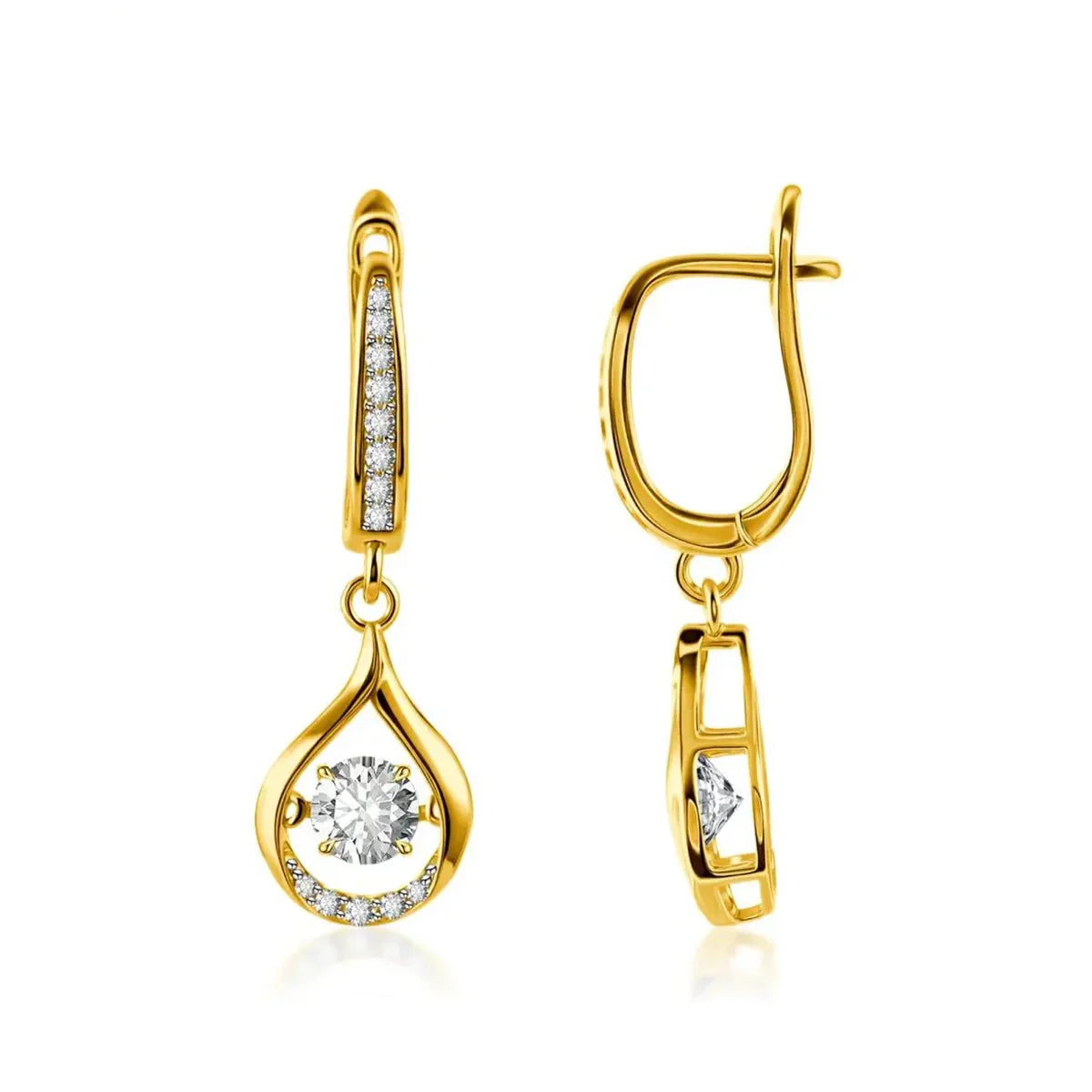 🔥 90% OFF TODAY: 1-Carat "Dancing" Moissanite Earrings – The Pure S925 Comfort & Sparkle You Deserve💖