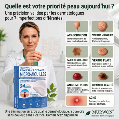 👩‍⚕️💯 𝘽𝙤𝙪𝙩𝙞𝒒𝒖𝒆 𝗢𝗳𝗳𝗶𝗰𝗶𝗲𝐥𝐥𝐞  | 𝑴𝑼𝑹𝑾𝑶𝑵® 🌿 𝑷𝒂𝒕𝒄𝒉𝒔 à 𝑴𝒊𝒄𝒓𝒐-𝒂𝒊𝒈𝒖𝒊𝒍𝒍𝒆𝒔 𝑨𝒏𝒕𝒊-𝑽𝒆𝒓𝒓𝒖𝒆𝒔 𝒆𝒕 𝑷𝒆𝒂𝒖 𝑵𝒆𝒕𝒕𝒆 (𝘗𝘰𝘶𝘳 𝘢𝘤𝘳𝘰𝘤𝘩𝘰𝘳𝘥𝘰𝘯𝘴, 𝘦𝘹𝘤𝘳𝘰𝘪𝘴𝘴𝘢𝘯𝘤𝘦𝘴 𝘤𝘶𝘵𝘢𝘯é𝘦𝘴, 𝘨𝘳𝘢𝘪𝘯𝘴 𝘥𝘦 𝘣𝘦𝘢𝘶𝘵é, 𝘵𝘢𝘤𝘩𝘦𝘴 𝘥𝘦 𝘷𝘪𝘦𝘪𝘭𝘭𝘦𝘴𝘴𝘦 𝘦𝘵 𝘱𝘪𝘨𝘮𝘦𝘯𝘵𝘢𝘵𝘪𝘰𝘯)🏵️