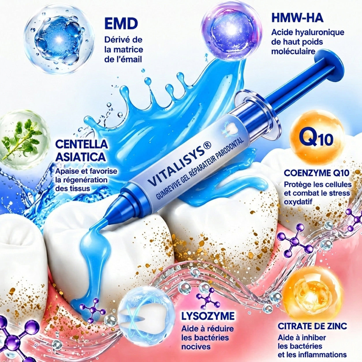 𝐑𝐞𝐜𝐨𝐦𝐦𝐚𝐧𝐝é 𝐩𝐚𝐫 𝐥𝐞𝐬 𝐩𝐡𝐚𝐫𝐦𝐚𝐜𝐢𝐞𝐧𝐬✨ 𝑽𝐢𝘁𝒂𝒍𝒊𝒔𝒚𝒔®🦷 𝑮𝒖𝒎𝑹𝒆𝒗𝒊𝒗𝒆 𝑮𝒆𝒍 𝒅𝒆 𝑹é𝒑𝒂𝒓𝒂𝒕𝒊𝒐𝒏 𝑷𝒂𝒓𝒐𝒅𝒐𝒏𝒕𝒂𝒍𝒆💕