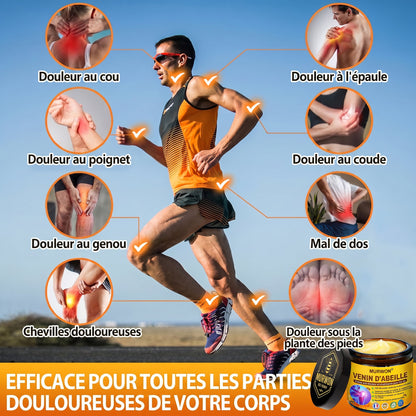 30 % de réduction 🎁🎁 | Crème 𝐌𝐔𝐑𝐖𝐎𝐍® au venin d’abeille pour soulager les douleurs et favoriser le bien-être articulaire ✨✨✨ (Spécialement pour les seniors)