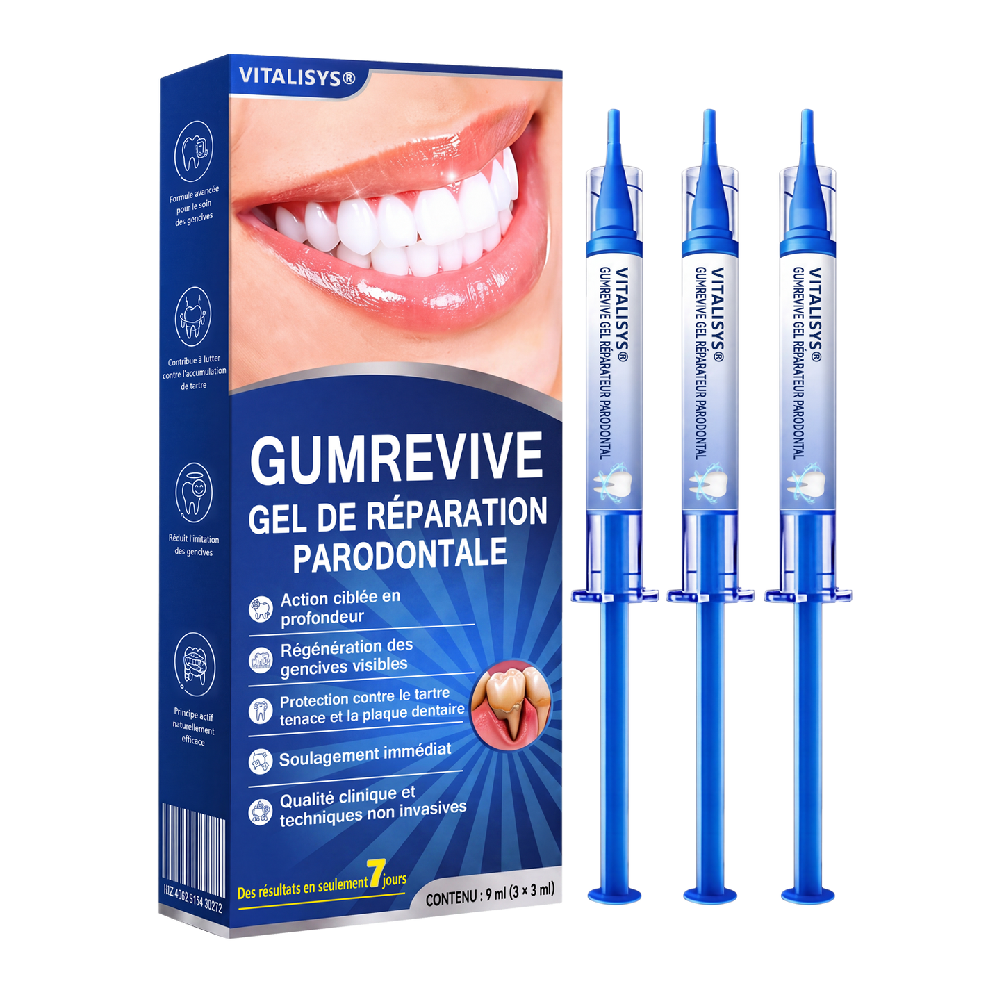 𝐑𝐞𝐜𝐨𝐦𝐦𝐚𝐧𝐝é 𝐩𝐚𝐫 𝐥𝐞𝐬 𝐩𝐡𝐚𝐫𝐦𝐚𝐜𝐢𝐞𝐧𝐬✨ 𝑽𝐢𝘁𝒂𝒍𝒊𝒔𝒚𝒔®🦷 𝑮𝒖𝒎𝑹𝒆𝒗𝒊𝒗𝒆 𝑮𝒆𝒍 𝒅𝒆 𝑹é𝒑𝒂𝒓𝒂𝒕𝒊𝒐𝒏 𝑷𝒂𝒓𝒐𝒅𝒐𝒏𝒕𝒂𝒍𝒆💕