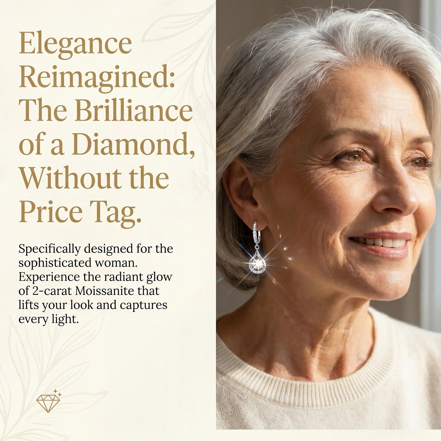 🔥 90% OFF TODAY: 1-Carat "Dancing" Moissanite Earrings – The Pure S925 Comfort & Sparkle You Deserve💖