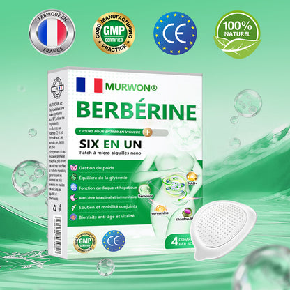 Approuvé par des experts médicaux 👩‍⚕️|𝑴𝙐𝗥𝓦𝐎𝙉® — 𝑩𝒆𝒓𝙗é𝙧𝐢𝐧𝐞 𝟔-𝒆𝒏-𝟏 𝙋𝙖𝙩𝙘𝙝 à 𝒎𝒊𝒄𝒓𝒐𝙣𝙚𝙚𝙙𝙡𝙚𝙨 𝐧𝐚𝐧𝐨🥦𝑺𝒐𝒖𝒕𝒆𝒏𝒖 𝘱𝘢𝘳 𝐥𝐚 𝐬𝐜𝐢𝐞𝐧𝐜𝐞 | 𝙵𝚘𝚛𝚖𝚞𝚕𝚎 6-𝓮𝓷-1 | 𝙍é𝙨𝙪𝙡𝙩𝙖𝙩𝙨 𝚎𝚗 𝟽 𝚓𝚘𝚞𝚛𝚜🌲