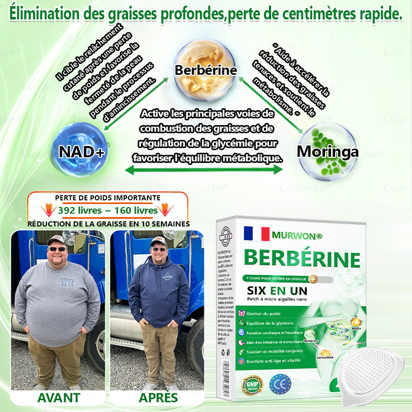 Approuvé par des experts médicaux 👩‍⚕️| 𝑴𝙐𝗥𝓦𝐎𝙉® — 𝑩𝒆𝒓𝙗é𝙧𝐢𝐧𝐞 𝟔-𝒆𝒏-𝟏 𝙋𝙖𝙩𝙘𝙝 à 𝒎𝒊𝒄𝒓𝒐𝙣𝙚𝙚𝙙𝙡𝙚𝙨 𝐧𝐚𝐧𝐨 🥦 𝑺𝒐𝒖𝒕𝒆𝒏𝒖 𝘱𝘢𝘳 𝐥𝐚 𝐬𝐜𝐢𝐞𝐧𝐜𝐞 | 𝙵𝚘𝚛𝚖𝚞𝚕𝚎 6-𝓮𝓷-1 | 𝙍é𝙨𝙪𝙡𝙩𝙖𝙩𝙨 𝚎𝚗 𝟽 𝚓𝚘𝚞𝚛𝚜🩷