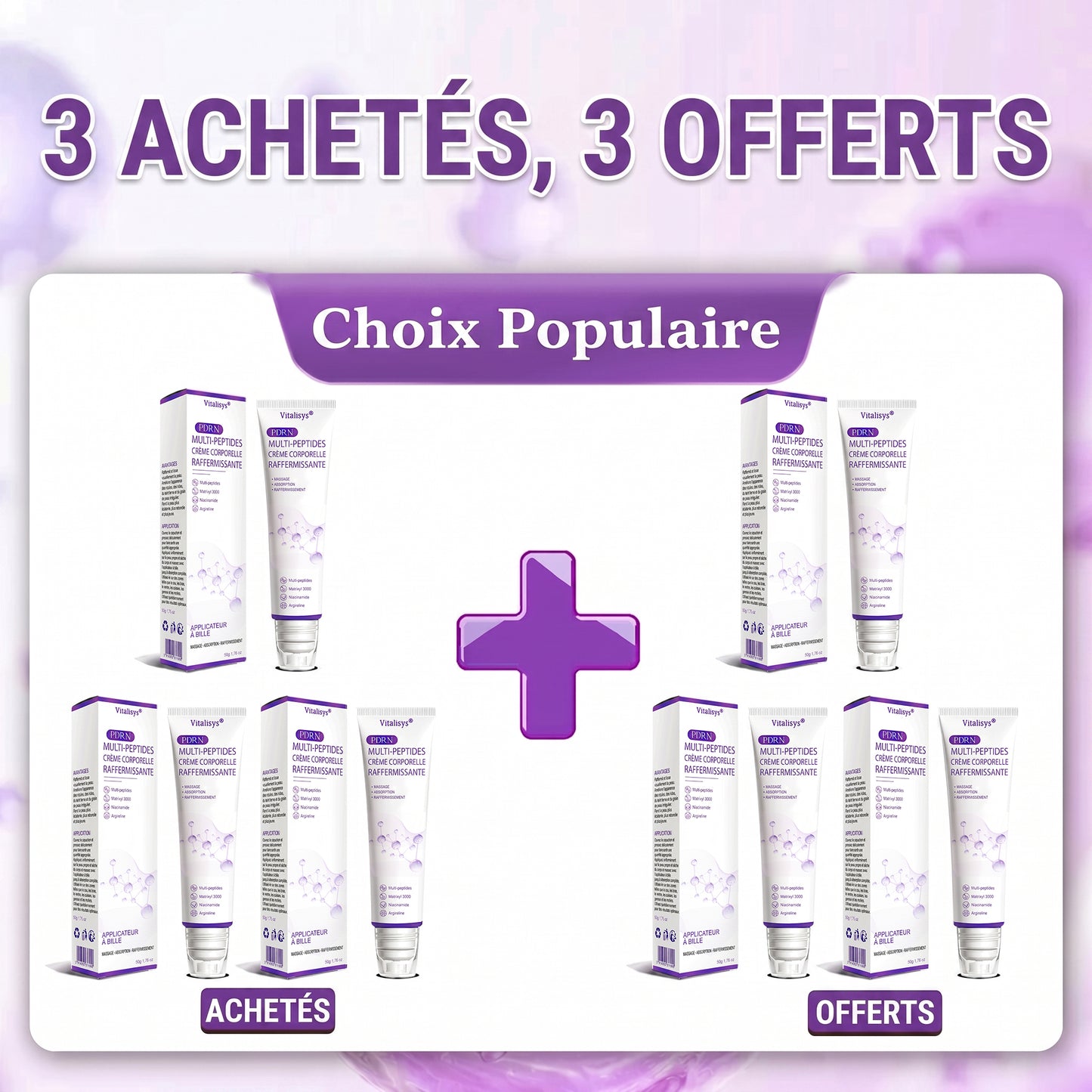 Boutique officielle✅ : Vitalisys® PDRN Crème Corps avec Roller ✨ – Anti-âge, hydratation, fermeté et régénération. Pour un teint unifié, traite acné, taches pigmentaires et verrues 🎁