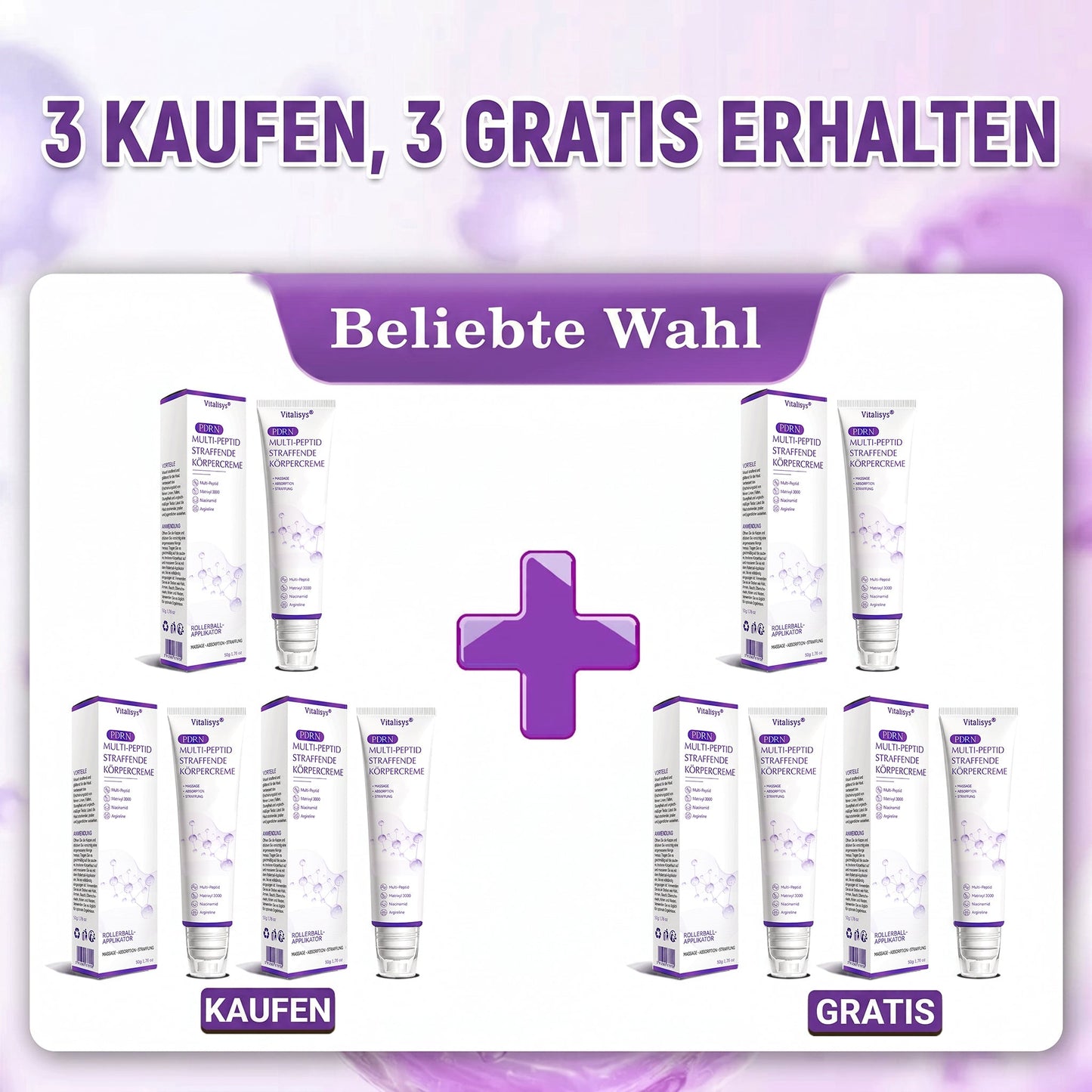 30 % DE RÉDUCTION🎁✨𝐕𝐢𝐭𝐚𝗹𝒊𝒔𝒚𝒔®  𝗣𝗗𝗥𝗡 𝐌𝐮𝗹𝘁𝗶-𝗣𝗲𝗽𝘁𝗶𝗱𝐞 𝐌𝐚𝐬𝐬𝐚𝐠𝐢𝐧𝐠 𝐁𝐨𝐝𝐲 𝐑𝐨𝐥𝐥𝐞𝐫 𝐂𝐫𝐞𝐚𝐦 — Anti-âge, Hydratant, Raffermissant & Liftant, Réparateur, Teint Unifié, Anti-Acné & Taches, Anti-Verrues & Grains de Beauté, Anti-Psoriasis.