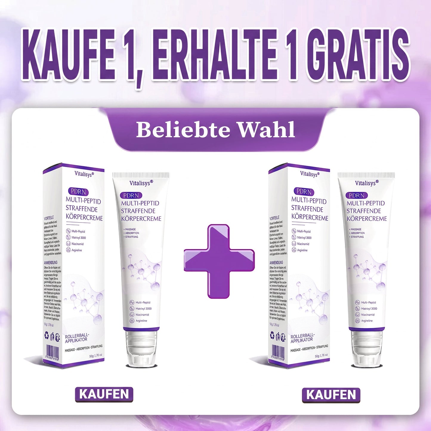 30 % DE RÉDUCTION🎁✨𝐕𝐢𝐭𝐚𝗹𝒊𝒔𝒚𝒔®  𝗣𝗗𝗥𝗡 𝐌𝐮𝗹𝘁𝗶-𝗣𝗲𝗽𝘁𝗶𝗱𝐞 𝐌𝐚𝐬𝐬𝐚𝐠𝐢𝐧𝐠 𝐁𝐨𝐝𝐲 𝐑𝐨𝐥𝐥𝐞𝐫 𝐂𝐫𝐞𝐚𝐦 — Anti-âge, Hydratant, Raffermissant & Liftant, Réparateur, Teint Unifié, Anti-Acné & Taches, Anti-Verrues & Grains de Beauté, Anti-Psoriasis.