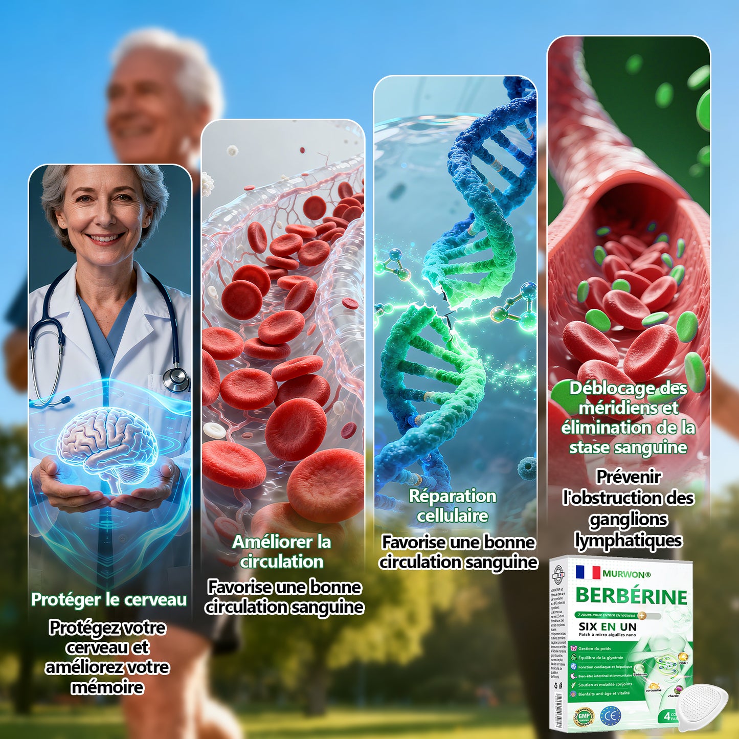 Approuvé par des experts médicaux 👩‍⚕️| 𝑴𝙐𝗥𝓦𝐎𝙉® — 𝑩𝒆𝒓𝙗é𝙧𝐢𝐧𝐞 𝟔-𝒆𝒏-𝟏 𝙋𝙖𝙩𝙘𝙝 à 𝒎𝒊𝒄𝒓𝒐𝙣𝙚𝙚𝙙𝙡𝙚𝙨 𝐧𝐚𝐧𝐨 🥦 𝑺𝒐𝒖𝒕𝒆𝒏𝒖 𝘱𝘢𝘳 𝐥𝐚 𝐬𝐜𝐢𝐞𝐧𝐜𝐞 | 𝙵𝚘𝚛𝚖𝚞𝚕𝚎 6-𝓮𝓷-1 | 𝙍é𝙨𝙪𝙡𝙩𝙖𝙩𝙨 𝚎𝚗 𝟽 𝚓𝚘𝚞𝚛𝚜🩷