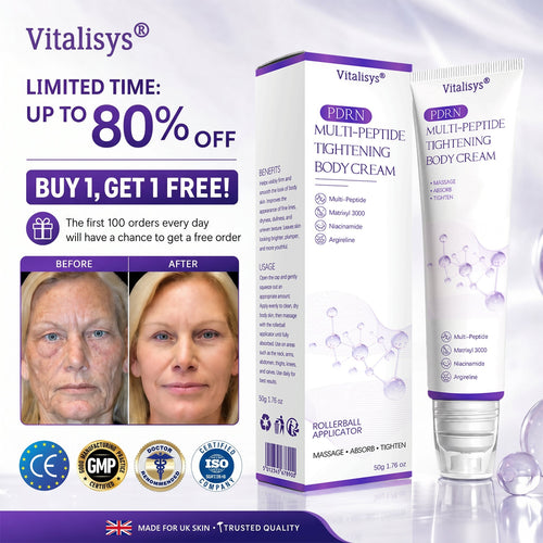 𝐕𝐢𝐭𝐚𝗹𝒊𝒔𝒚𝒔® 🐧 𝗣𝗗𝗥𝐍 𝐌𝐮𝗹𝘁𝗶-𝗣𝗲𝗽𝘁𝗶𝗱𝐞 𝐌𝐚𝐬𝐬𝐚𝐠𝐢𝐧𝐠 𝐁𝐨𝐝𝐲 𝐑𝐨𝐥𝐥𝐞𝐫 𝐂𝐫𝐞𝐚𝐦- Anti-aging, Hydrating, Skin Firming & Lifting, Skin Repair, Even Tone, Acne and Dark Spot Treatment, Wart and Mole Removal, and Psoriasis Relief.🦅