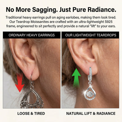 🔥 90% OFF TODAY: 1-Carat "Dancing" Moissanite Earrings – The Pure S925 Comfort & Sparkle You Deserve💖