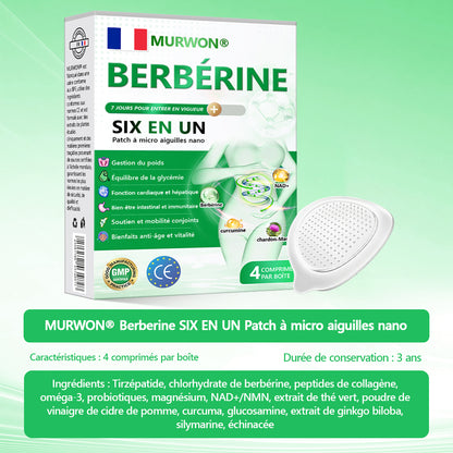 Approuvé par des experts médicaux 👩‍⚕️|𝑴𝙐𝗥𝓦𝐎𝙉® — 𝑩𝒆𝒓𝙗é𝙧𝐢𝐧𝐞 𝟔-𝒆𝒏-𝟏 𝙋𝙖𝙩𝙘𝙝 à 𝒎𝒊𝒄𝒓𝒐𝙣𝙚𝙚𝙙𝙡𝙚𝙨 𝐧𝐚𝐧𝐨🥦𝑺𝒐𝒖𝒕𝒆𝒏𝒖 𝘱𝘢𝘳 𝐥𝐚 𝐬𝐜𝐢𝐞𝐧𝐜𝐞 | 𝙵𝚘𝚛𝚖𝚞𝚕𝚎 6-𝓮𝓷-1 | 𝙍é𝙨𝙪𝙡𝙩𝙖𝙩𝙨 𝚎𝚗 𝟽 𝚓𝚘𝚞𝚛𝚜🌲