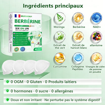 Approuvé par des experts médicaux 👩‍⚕️| 𝑴𝙐𝗥𝓦𝐎𝙉® — 𝑩𝒆𝒓𝙗é𝙧𝐢𝐧𝐞 𝟔-𝒆𝒏-𝟏 𝙋𝙖𝙩𝙘𝙝 à 𝒎𝒊𝒄𝒓𝒐𝙣𝙚𝙚𝙙𝙡𝙚𝙨 𝐧𝐚𝐧𝐨 🥦 𝑺𝒐𝒖𝒕𝒆𝒏𝒖 𝘱𝘢𝘳 𝐥𝐚 𝐬𝐜𝐢𝐞𝐧𝐜𝐞 | 𝙵𝚘𝚛𝚖𝚞𝚕𝚎 6-𝓮𝓷-1 | 𝙍é𝙨𝙪𝙡𝙩𝙖𝙩𝙨 𝚎𝚗 𝟽 𝚓𝚘𝚞𝚛𝚜🩷