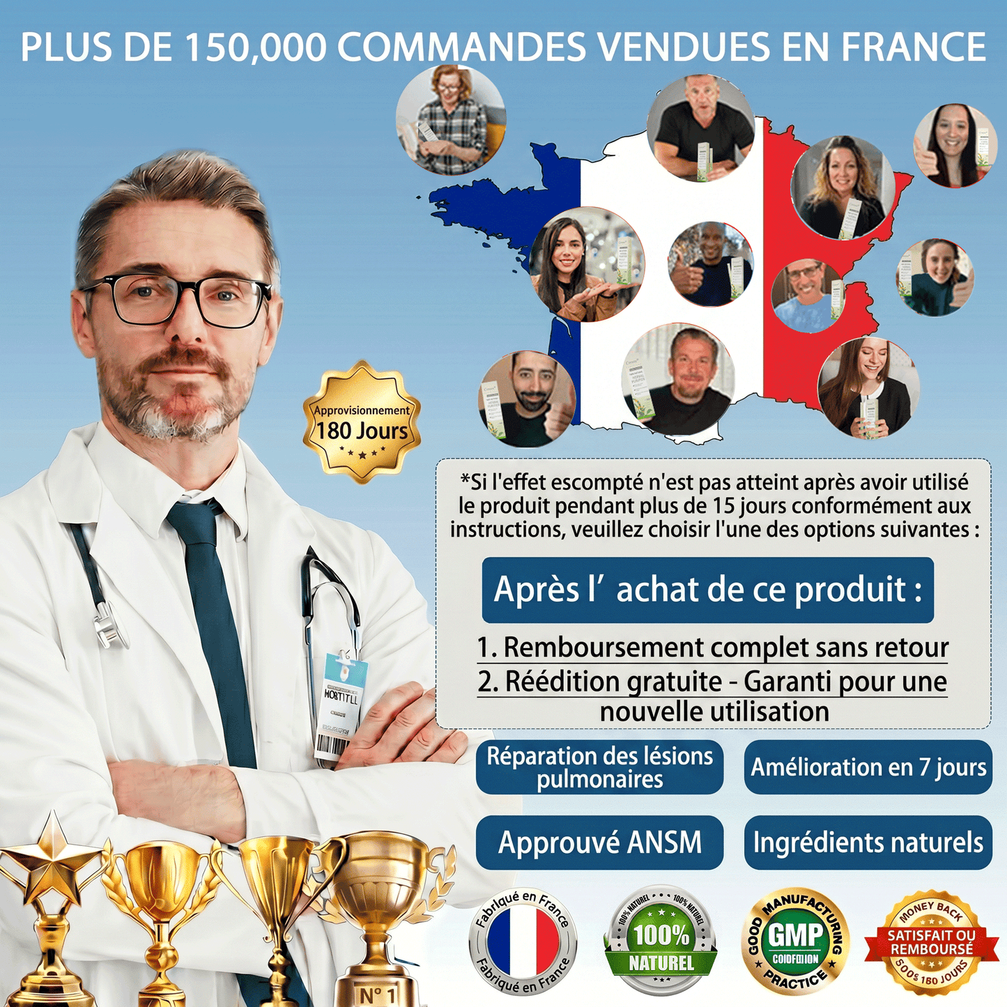 𝐃é𝐭𝐞𝐧𝐮𝐞 𝐞𝐭 𝐞𝐱𝐩𝐥𝐨𝐢𝐭é𝐞 𝐩𝐚𝐫 𝐥𝐚 𝐅𝐫𝐚𝐧𝐜𝐞✅𝑴𝒖𝒓𝙬𝙤𝐧® 𝑫𝒊𝒇𝒇𝒖𝒔𝒆𝒖𝒓 𝒅𝒆 𝑵𝒆𝒕𝒕𝒐𝒚𝒂𝒈𝒆 𝑷𝒖𝒍𝒎𝒐𝒏𝒂𝒊𝒓𝒆 à 𝒍𝒂 𝑴𝒐𝒍è𝒏𝒆 𝑩𝒐𝒕𝒂𝒏𝒊𝒒𝒖𝒆 (🫁 Toux, Pharyngite, essoufflement, expectorations, nez bouché, bronchite, symptômes allergiques, gêne pulmonaire)1❤️