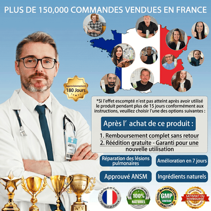𝐃é𝐭𝐞𝐧𝐮𝐞 𝐞𝐭 𝐞𝐱𝐩𝐥𝐨𝐢𝐭é𝐞 𝐩𝐚𝐫 𝐥𝐚 𝐅𝐫𝐚𝐧𝐜𝐞✅𝑴𝒖𝒓𝙬𝙤𝐧® 𝑫𝒊𝒇𝒇𝒖𝒔𝒆𝒖𝒓 𝒅𝒆 𝑵𝒆𝒕𝒕𝒐𝒚𝒂𝒈𝒆 𝑷𝒖𝒍𝒎𝒐𝒏𝒂𝒊𝒓𝒆 à 𝒍𝒂 𝑴𝒐𝒍è𝒏𝒆 𝑩𝒐𝒕𝒂𝒏𝒊𝒒𝒖𝒆 (🫁 Toux, Pharyngite, essoufflement, expectorations, nez bouché, bronchite, symptômes allergiques, gêne pulmonaire)1❤️